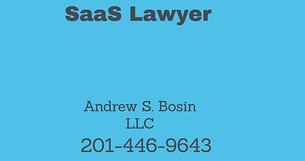 Protect your SaaS business with expert legal services from Andrew S. Bosin LLC